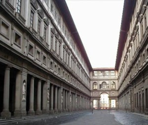 Uffizi Gallery Courtyard